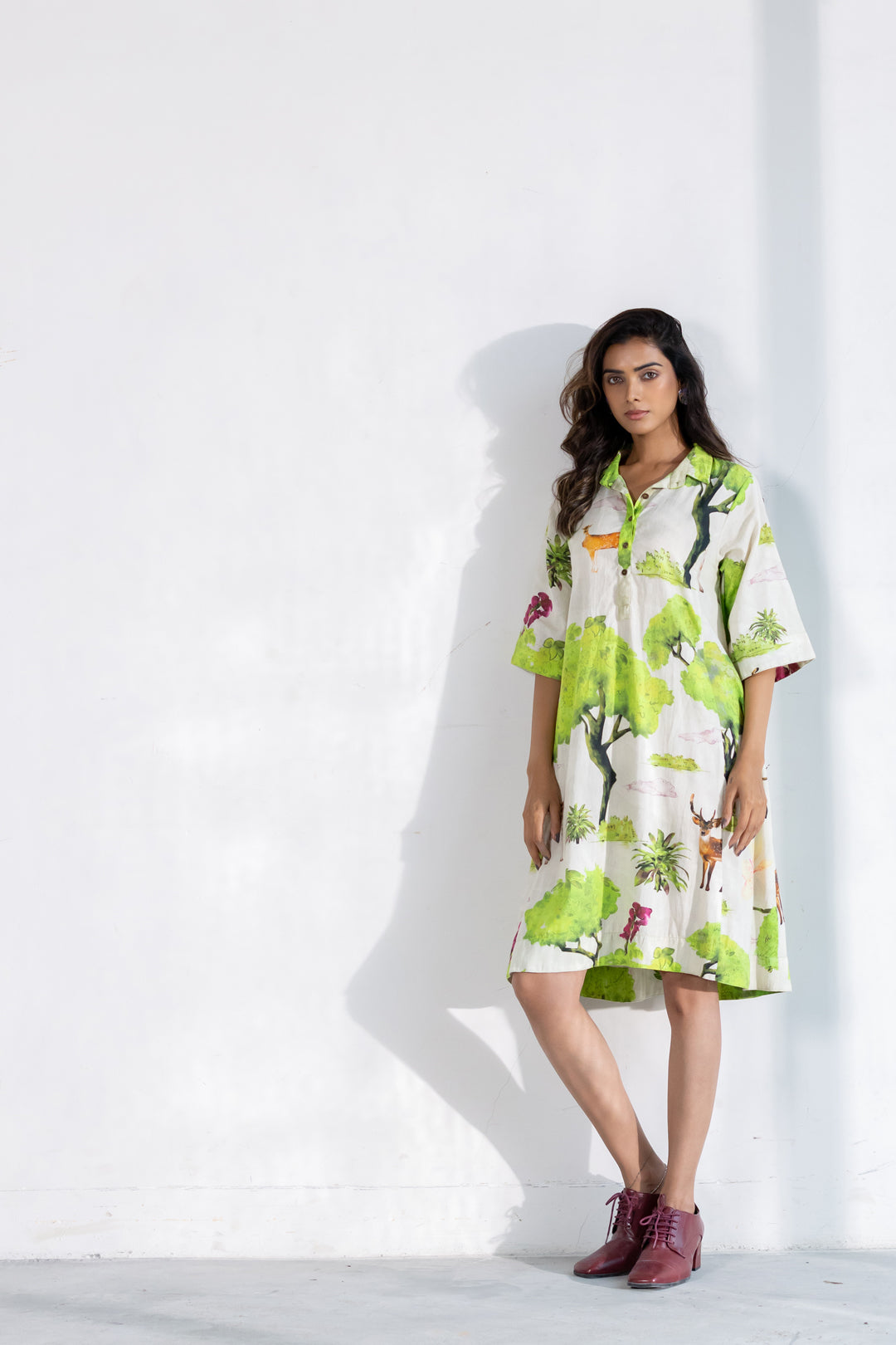 Verdant Safari Dress