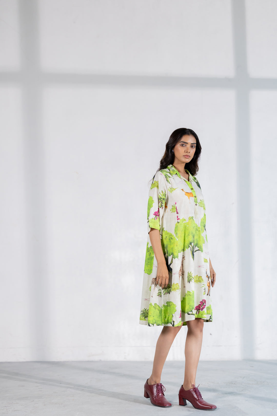 Verdant Safari Dress