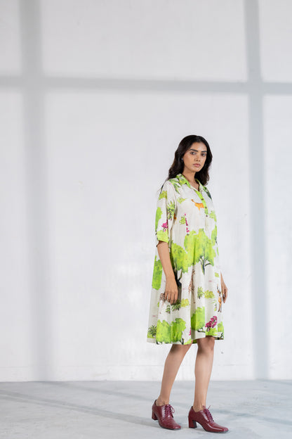 Verdant Safari Dress