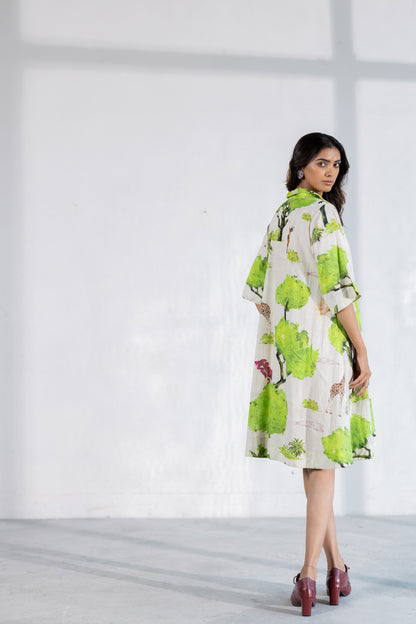 Verdant Safari Dress