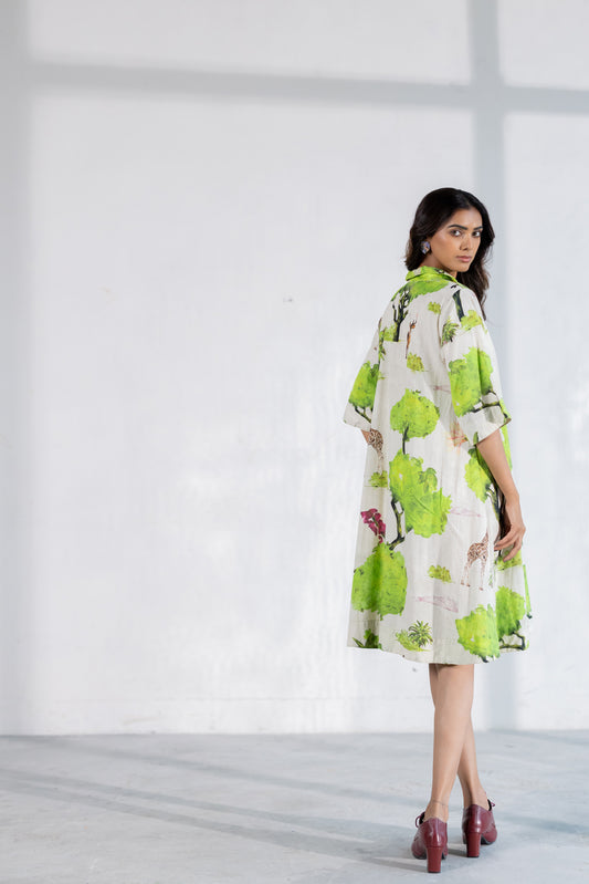 Verdant Safari Dress