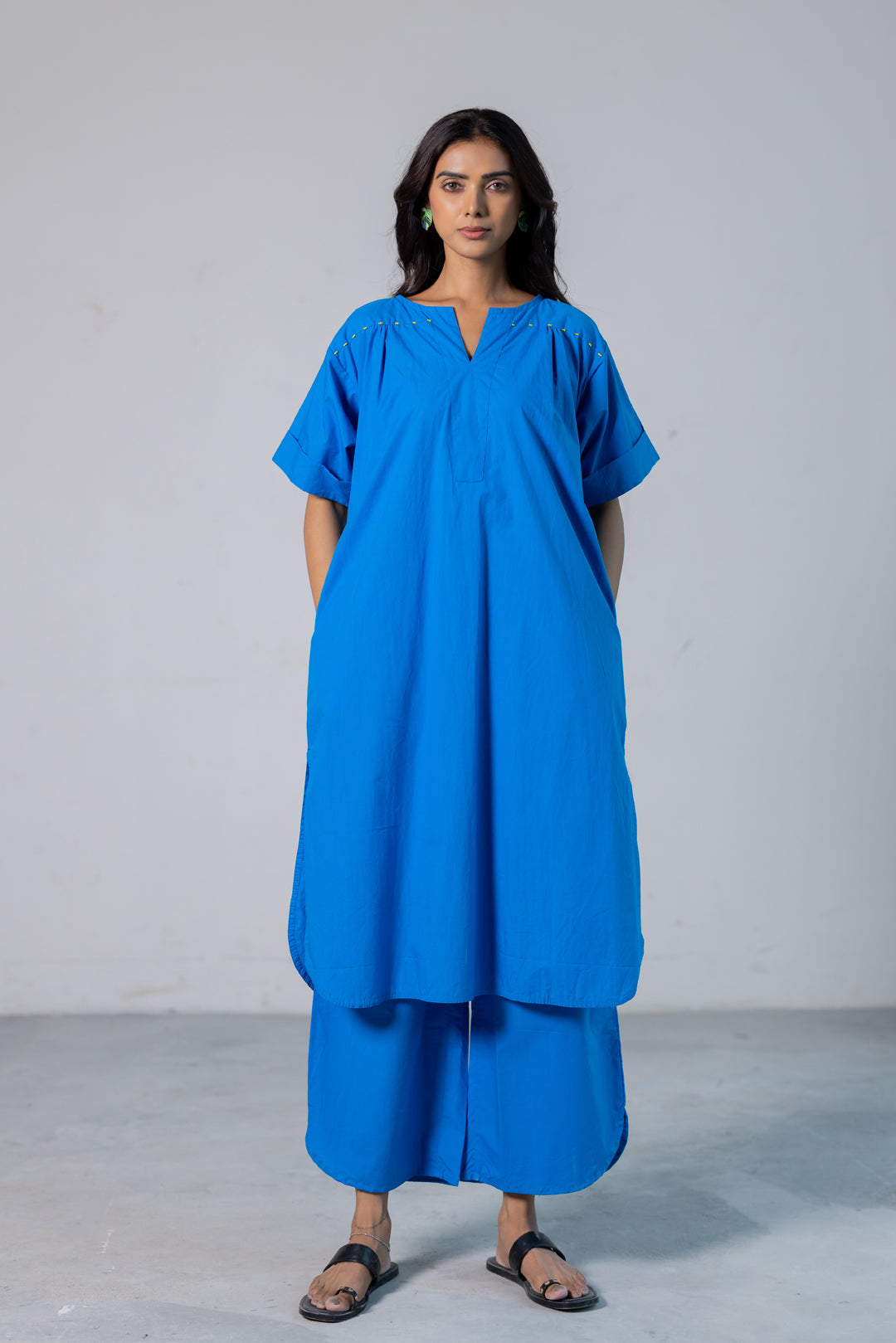 Azure Cove Tunic Co-Ord