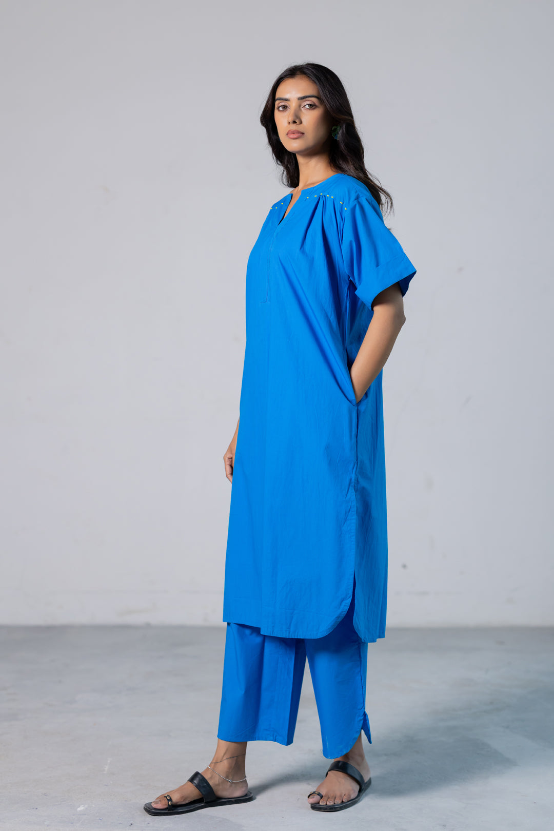 Azure Cove Tunic Co-Ord