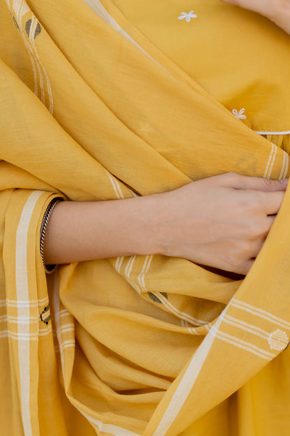 Chamomile Kurta Set with Dupatta