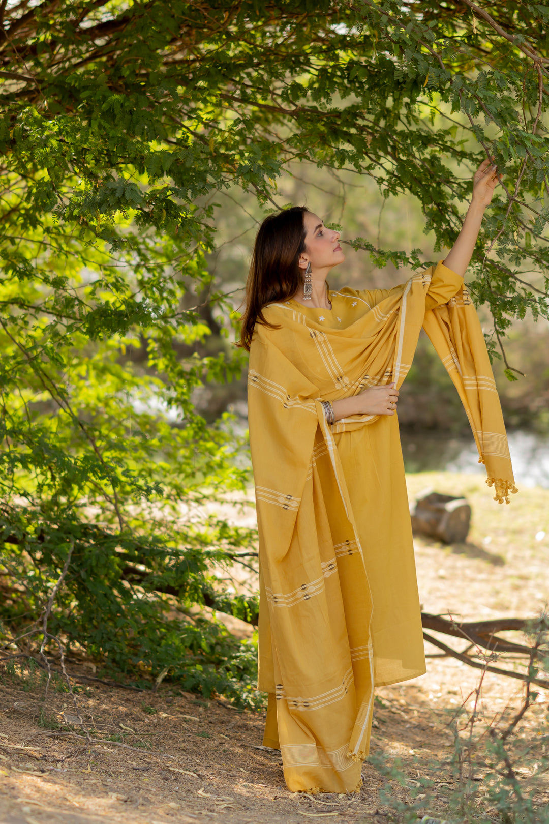 Chamomile Kurta Set with Dupatta