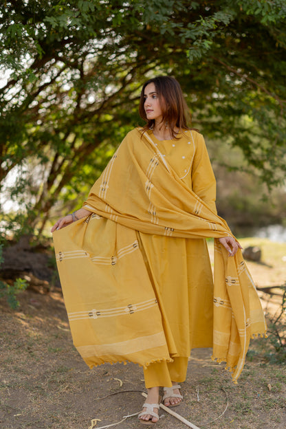 Chamomile Kurta Set with Dupatta