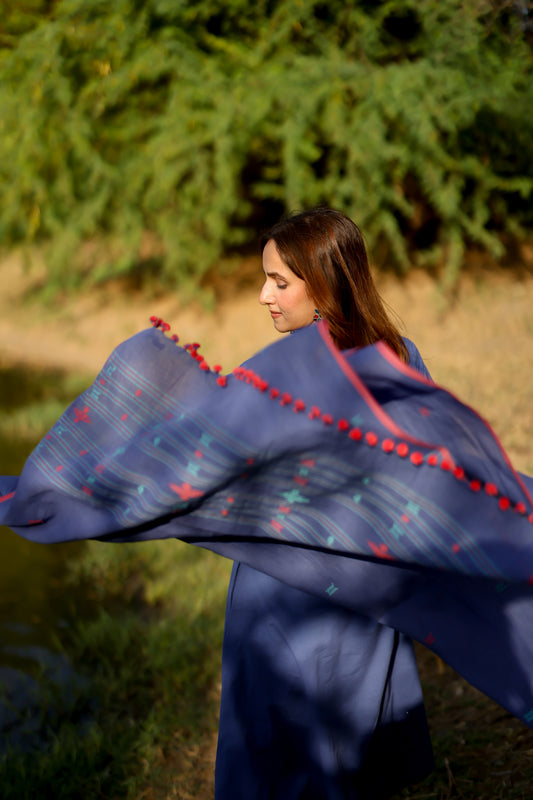 Violet Haze Kurta Set with Dupatta