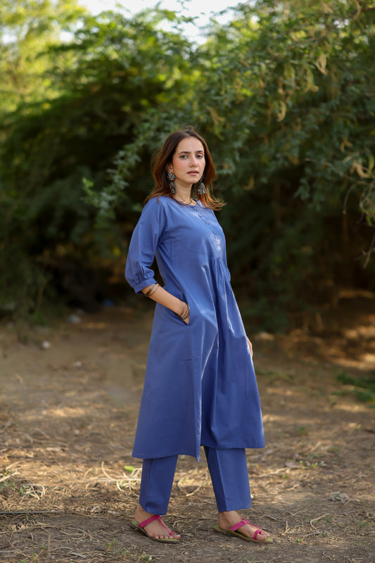 Violet Haze Kurta Set
