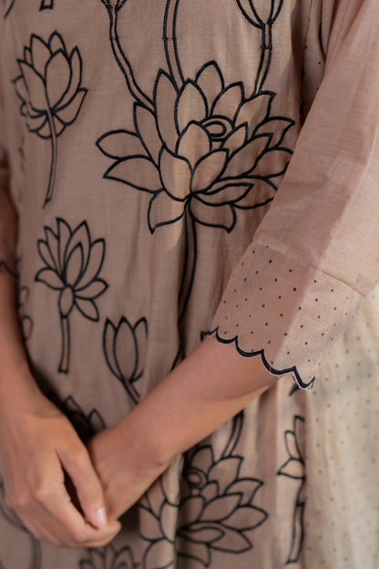 Lotus Bay Applique Kurta