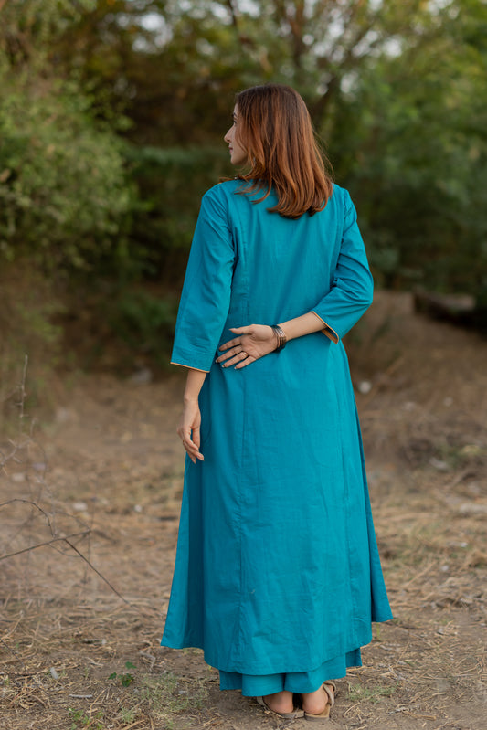 Lagoon Blue Kurta