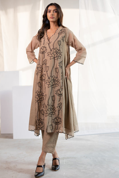Lotus Bay Applique Kurta