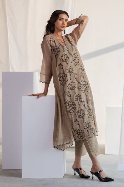 Lotus Bay Applique Kurta