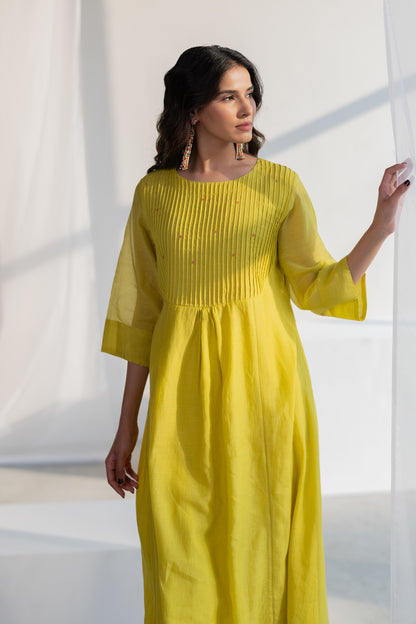 Zesty Lime Kurta Set