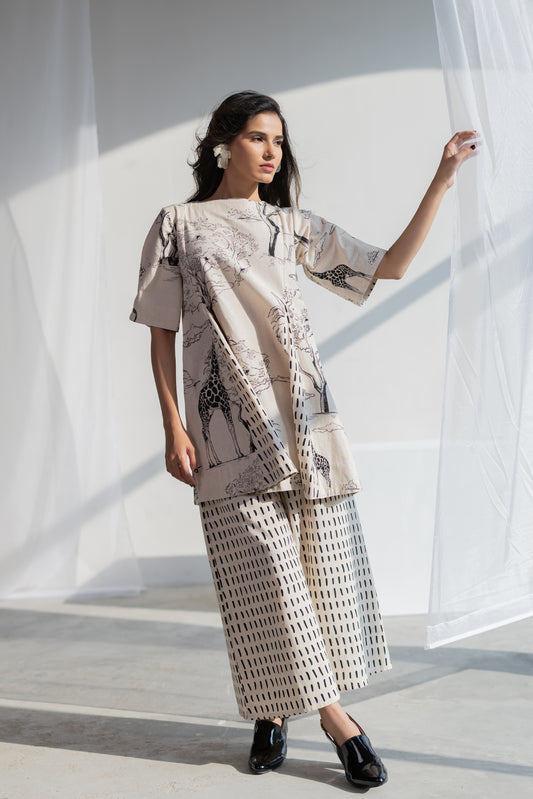Alabaster Safari Trace Co -Ord Set