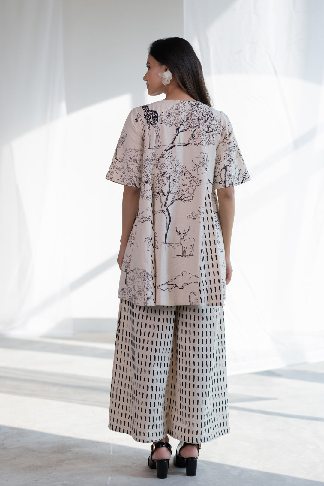 Alabaster Safari Trace Short Tunic