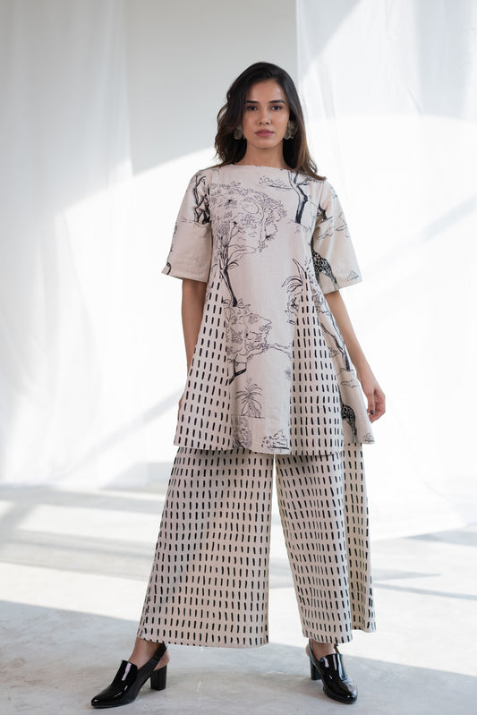 Alabaster Safari Trace Co -Ord Set