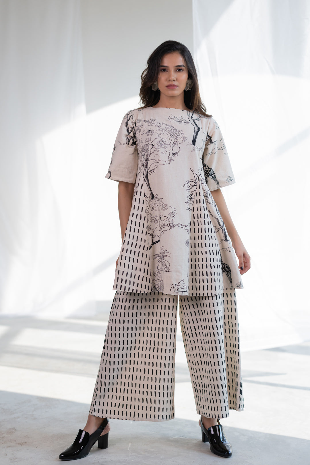 Alabaster Safari Trace Short Tunic