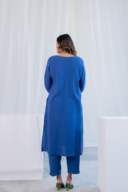 Floral Lake Kurta Co-ord