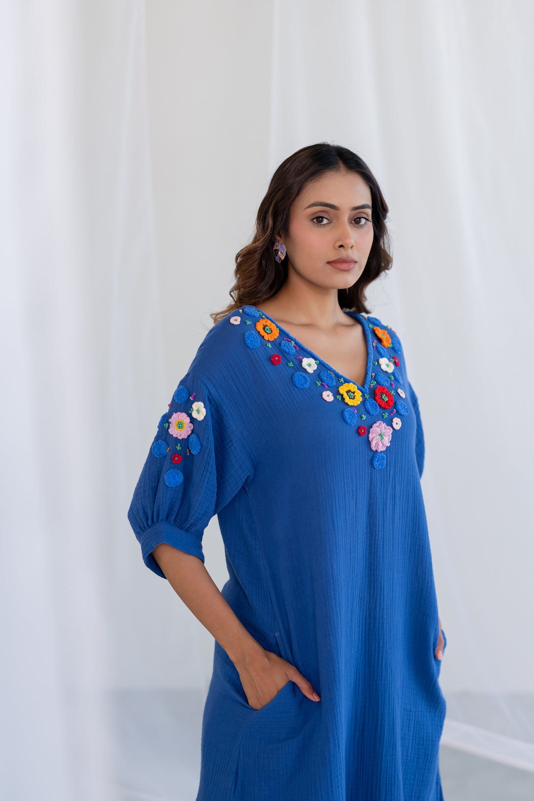 Floral Lake Kurta Co-ord