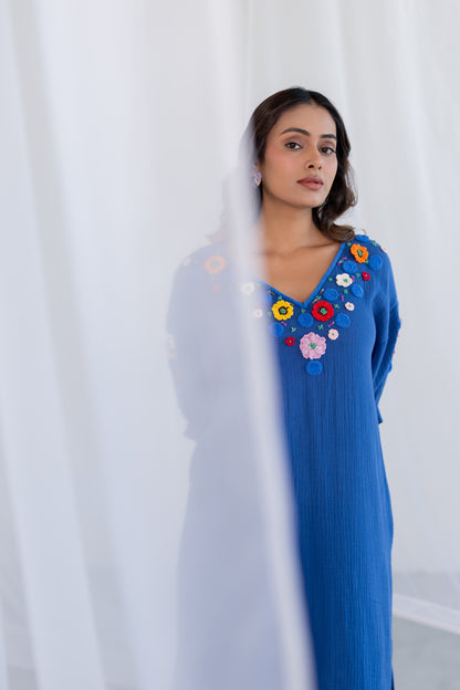 Floral Lake Kurta Co-ord