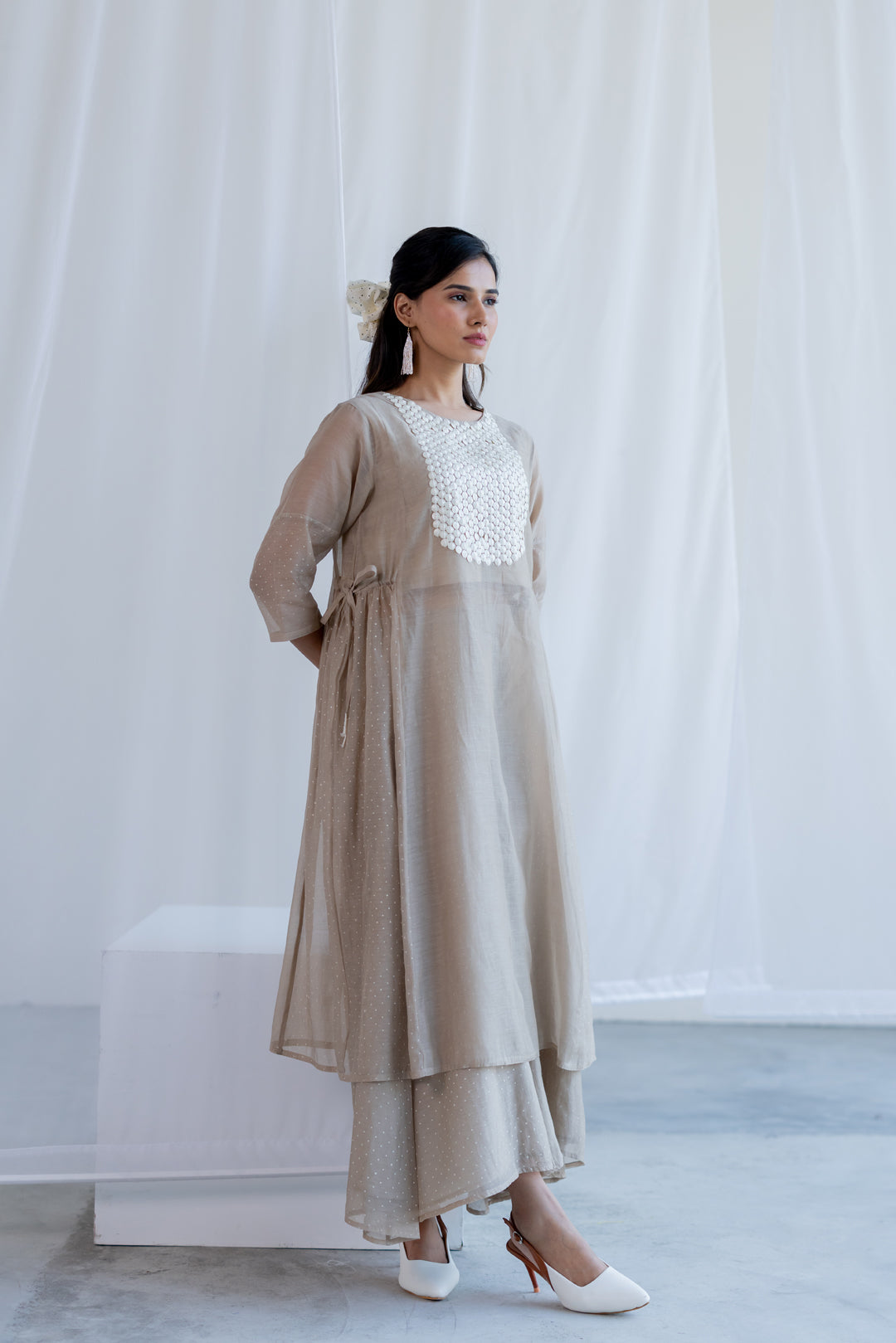 Pearls on the Seabed Kurta Set