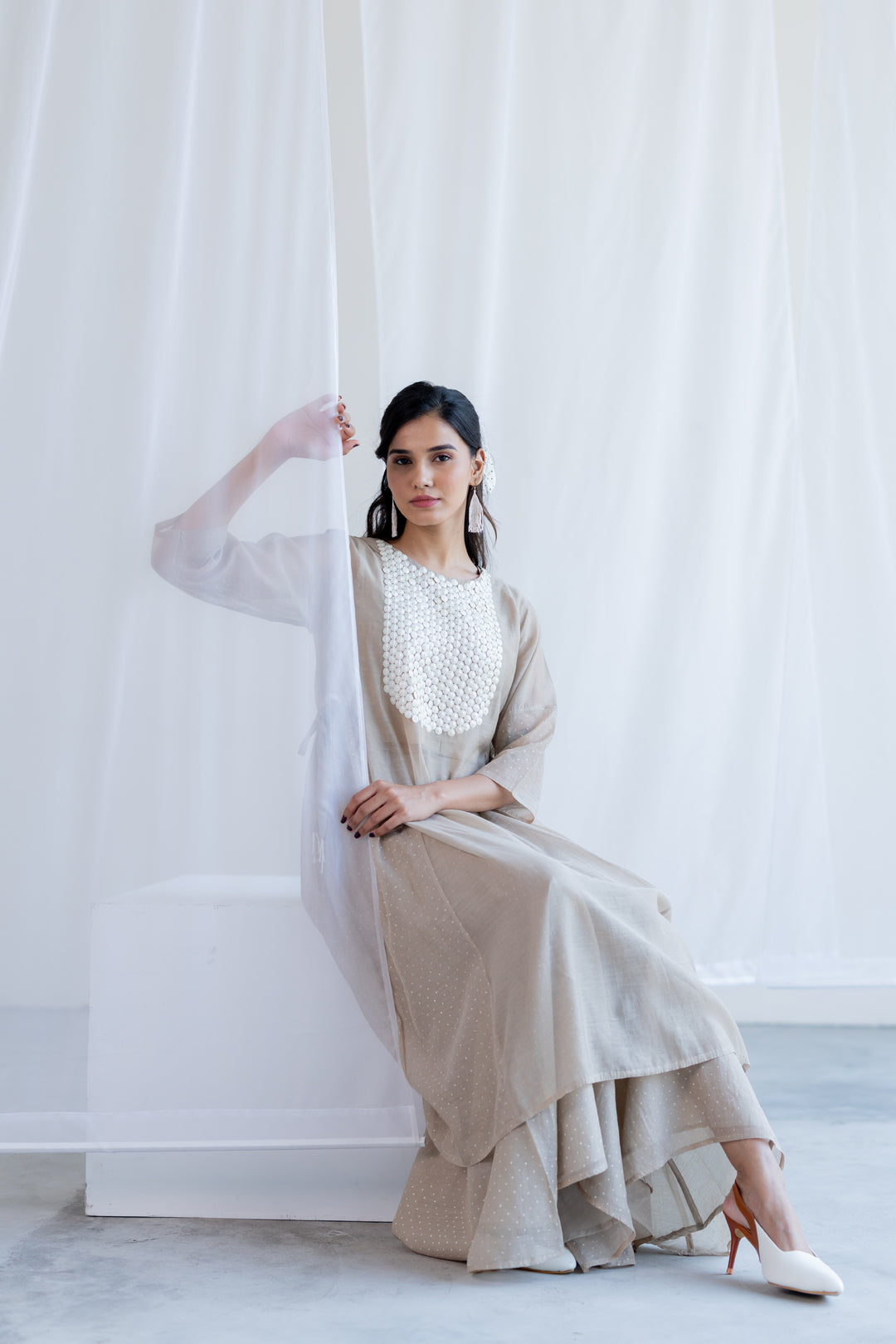 Pearls on the Seabed Kurta