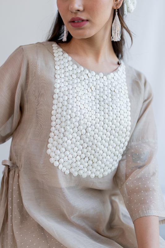 Pearls on the Seabed Kurta