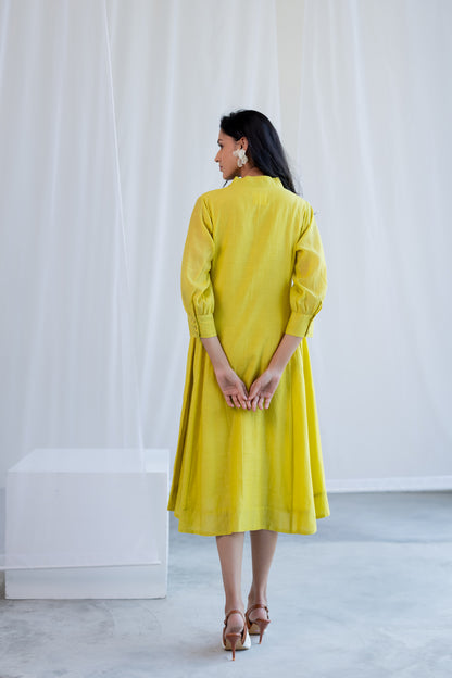 Breezy Lime Dewdrop Dress