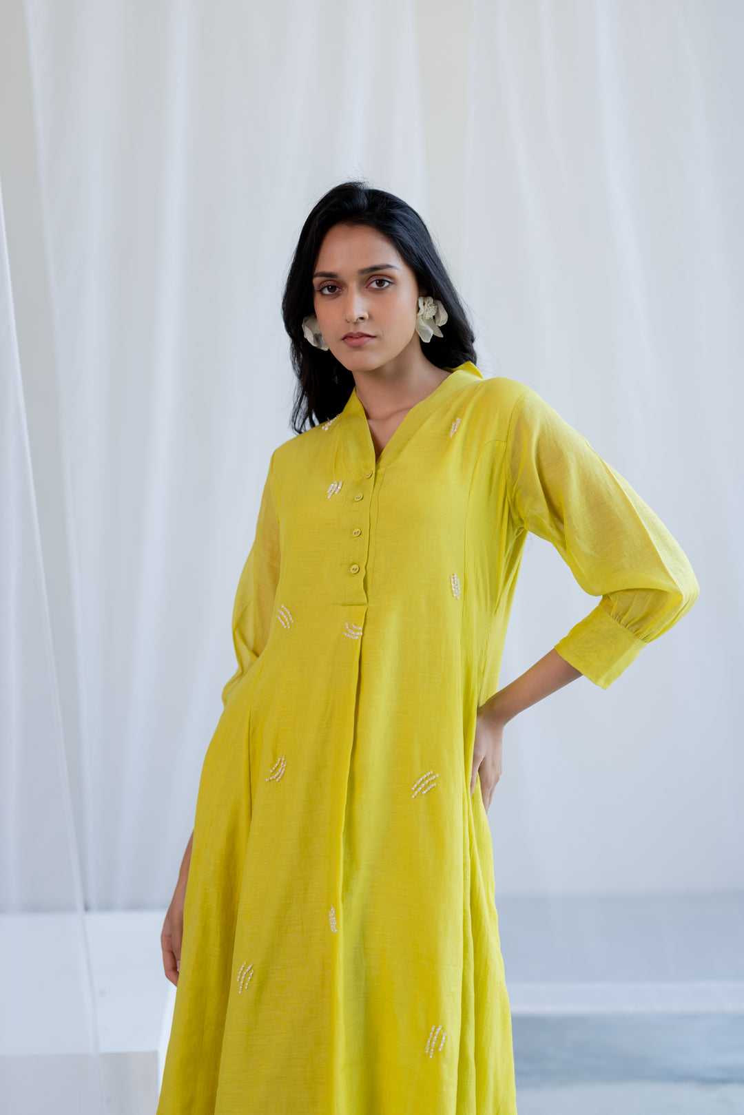 Breezy Lime Dewdrop Dress