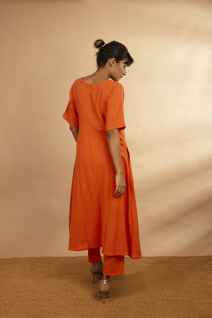 Nukta' Flared Kurta
