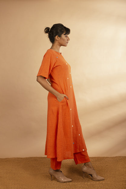 Nukta' Flared Kurta