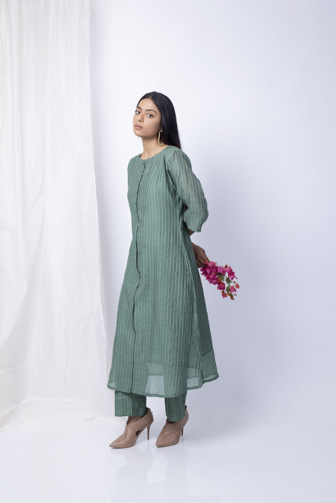 Forest Green Kurta and Pants