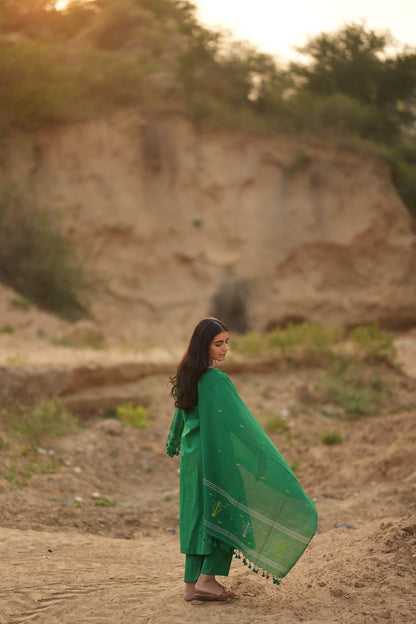 Mystic Green Dupatta