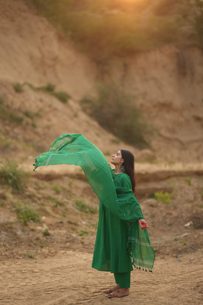 Mystic Green Dupatta