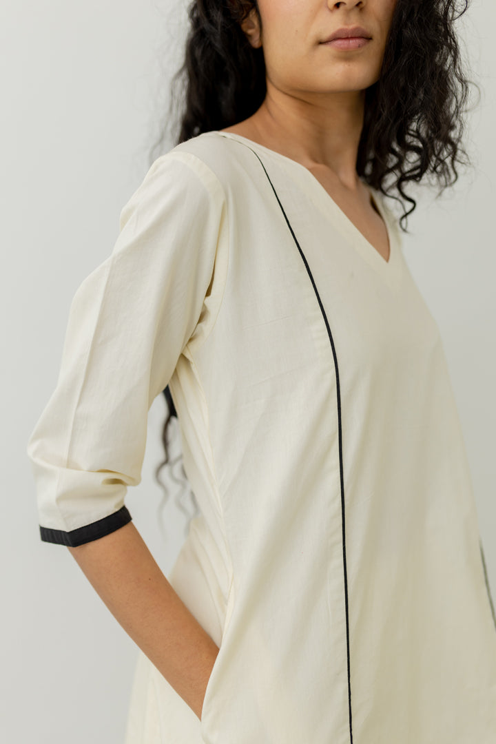 Chalk and Coal Kurta