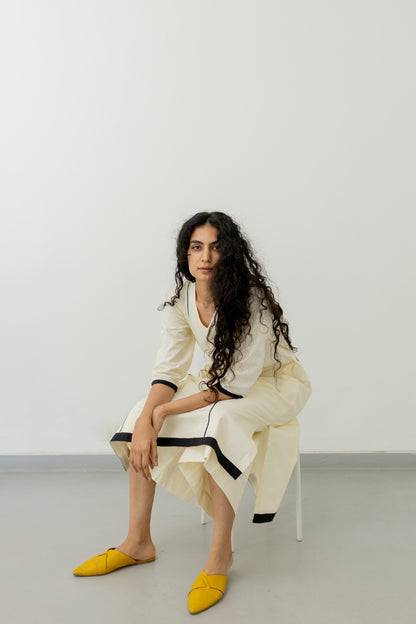 Chalk and Coal Kurta